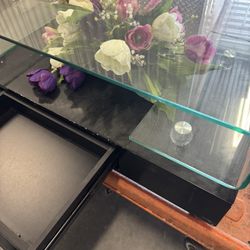 Glass Sofa Table