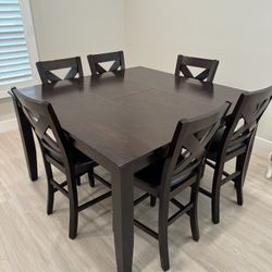 7 Piece Dining Set (Counter Height)