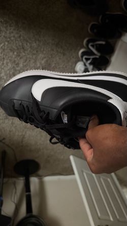 Nike Cortez Black and White Sneakers
