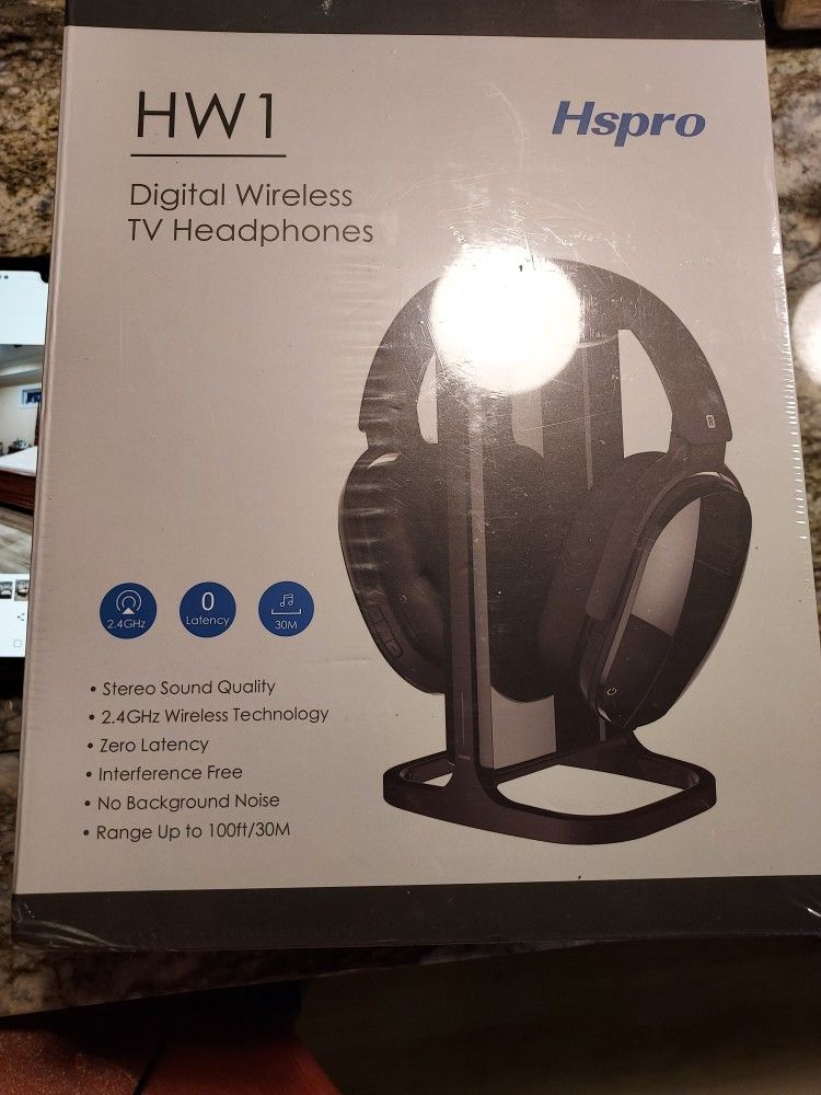 Wireless Digital TV Headphones