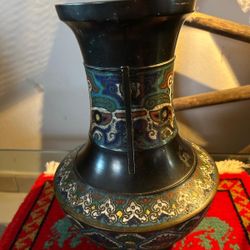 ANFORA ANTIGUA DE BRONCE 