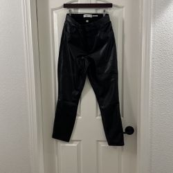 Abercrombie Vegan Leather Pants Size 8