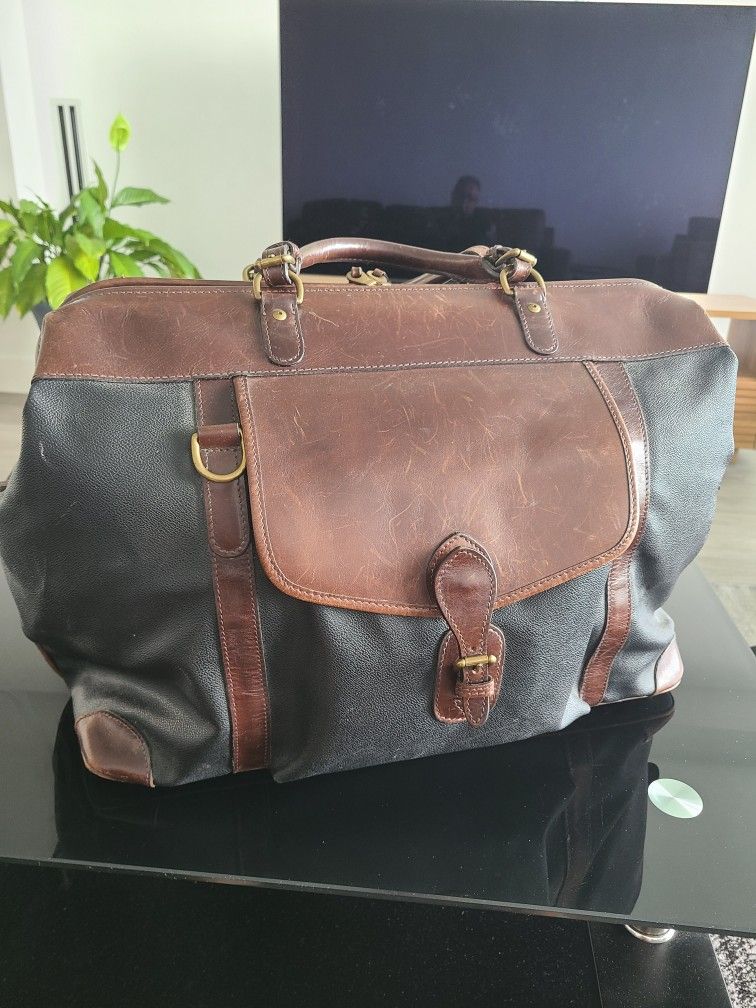 Mulholland Vintage Leather Weekender