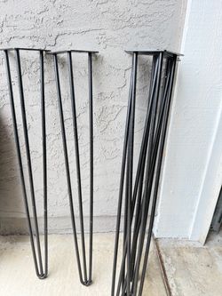 Hairpin table legs