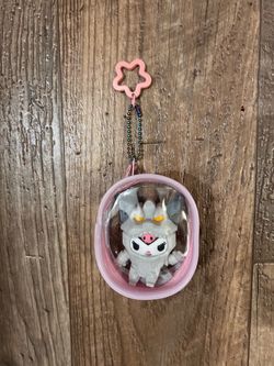 Hello Kitty (Kuromi Aka Mechagodzilla) x Mcdonald's Figure With Protective Case 🩷🩶