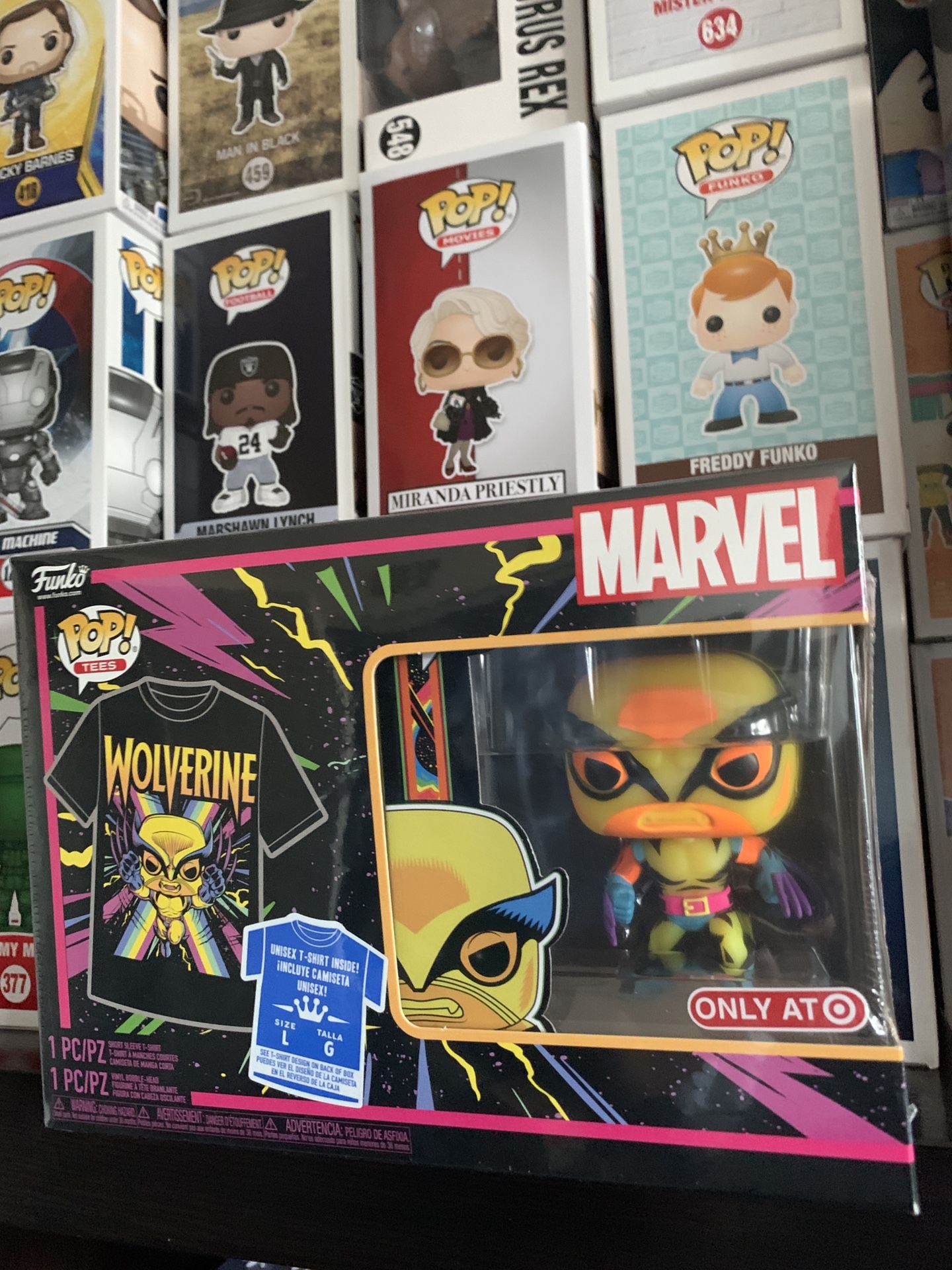 Wolverine Funko Pop Plus Funko Shirt