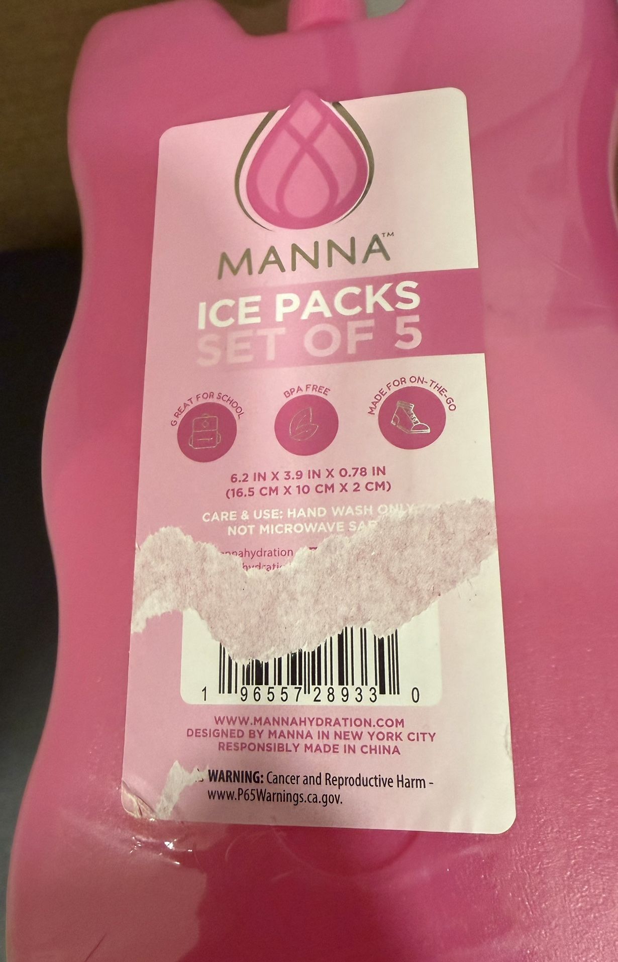 10 Reusable Ice Packs