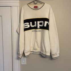 Supreme Piping Crewneck 