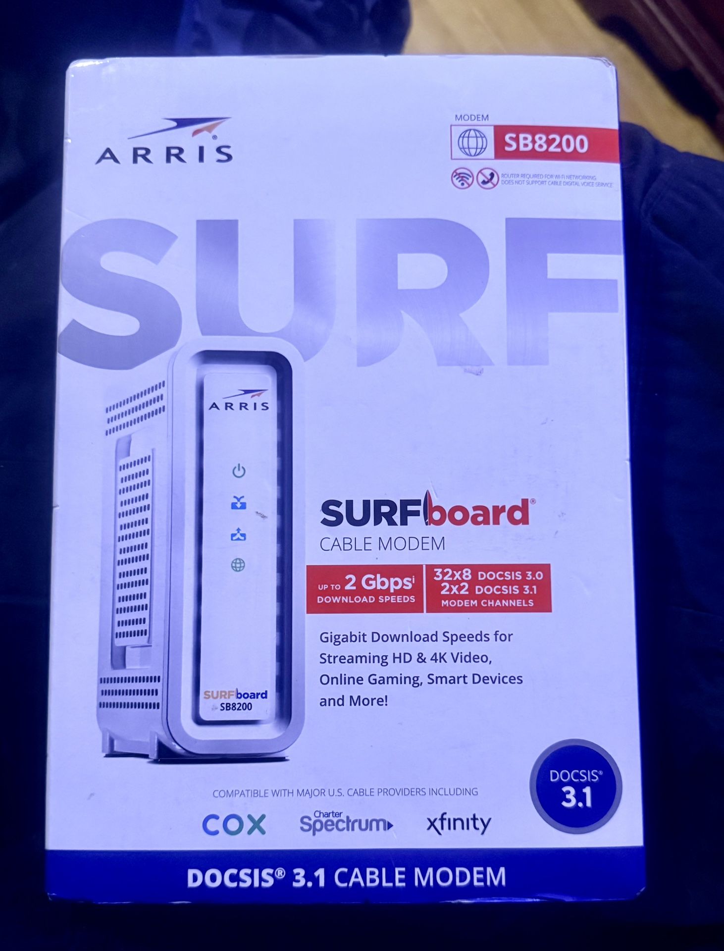 Arris SURFboard DOCSIS 3.1 Cable Modem
