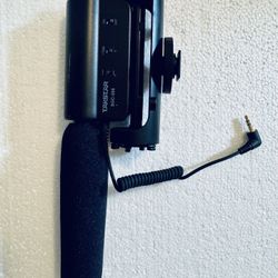 Shotgun-style Microphone for Camera Filmmaking