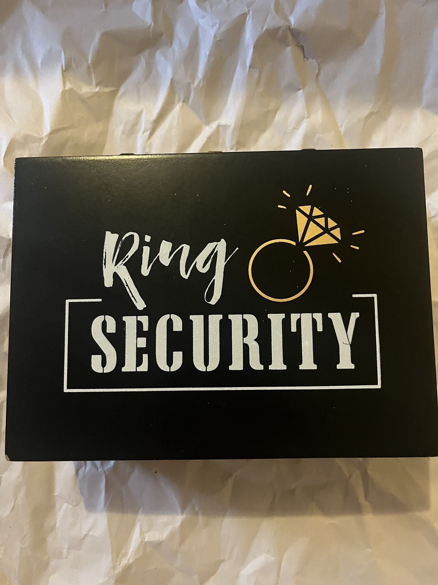 Ring Holder For Wedding/ Ring Security