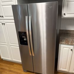 Whirlpool Stainless Steel Refrigerator For sale