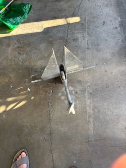 20 Pound Galvanized Danforth Style Anchor