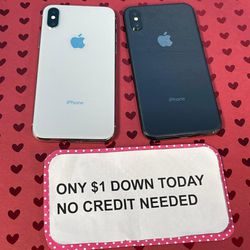 Apple iPhone X -PAYMENTS AVAILABLE-$1 Down Today 