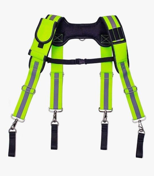 Tool Belt Suspenders for Men Carpenter Tool Belt with Suspenders