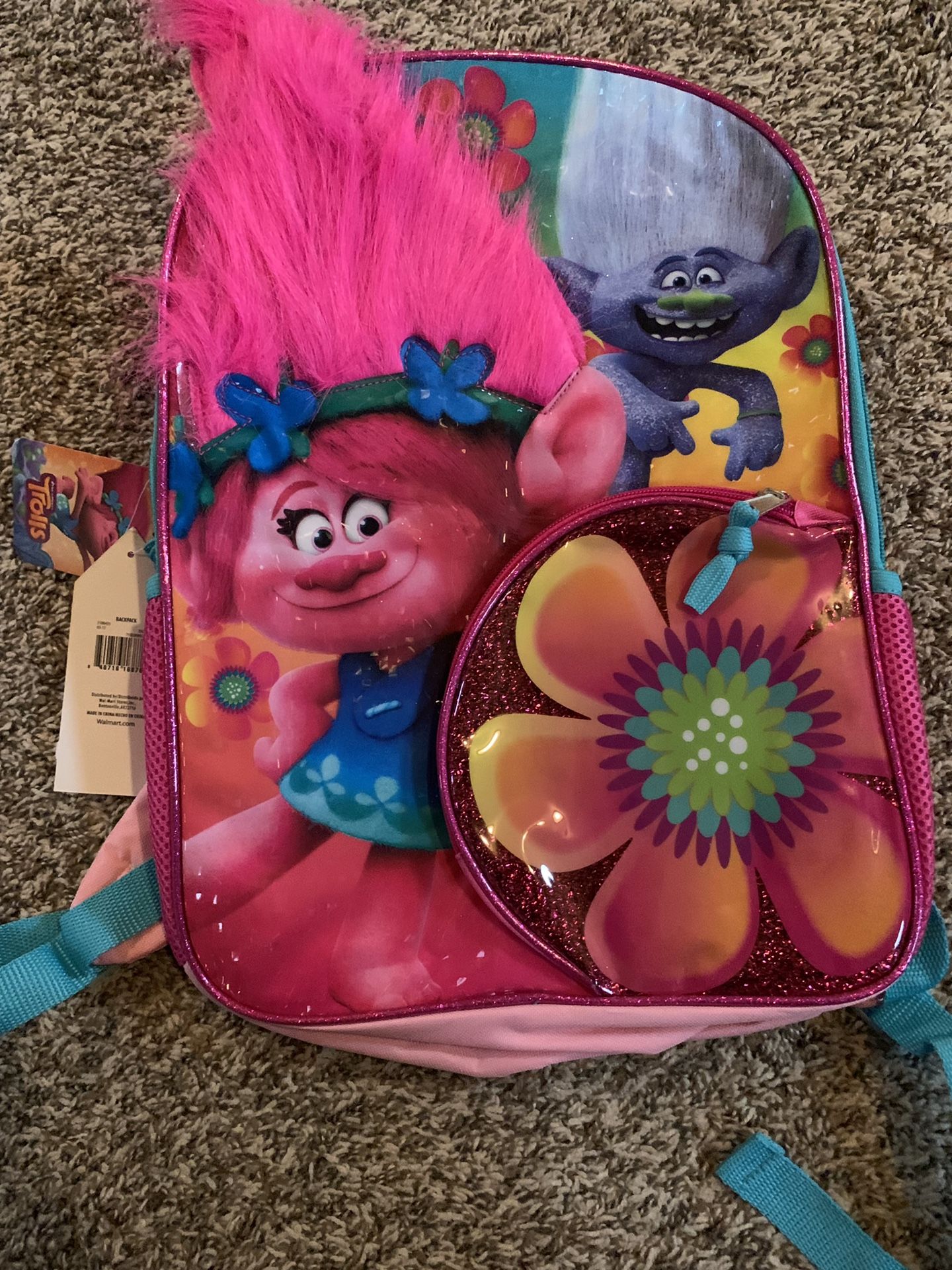 Trolls back pack