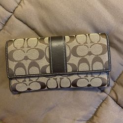 Brown Coach Wallet