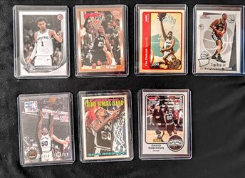 NBA Victor Wembanyama San Antonio Spurs 7 card lot