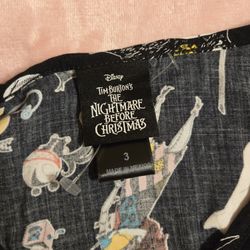 Nightmare Before Christmas Dress Or longer Top 