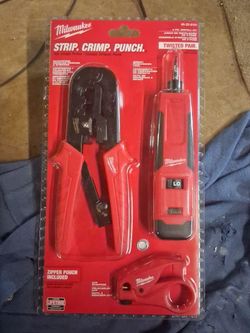Milwaukee 4-Piece Twisted Pair Install Kit