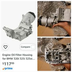 New Engine Oil Filter Housing for BMW