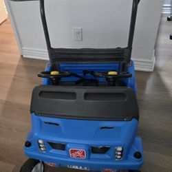 Step2 Side-By-Side Push Around Push Car and Kids Riding Toy