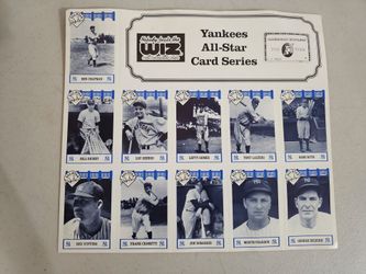 Yankees All Star Card Series