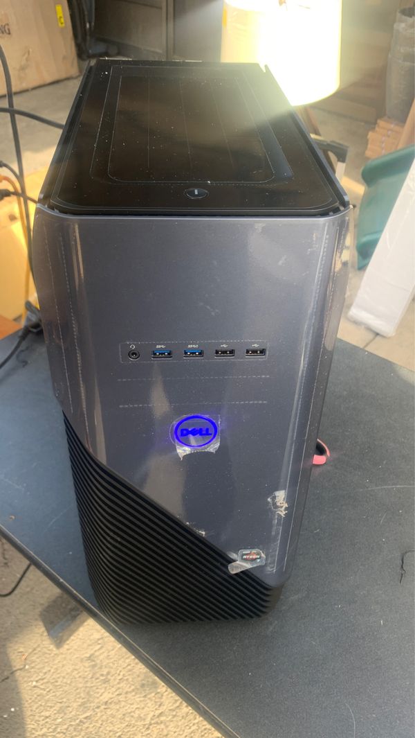 Dell Inspiron 5676 Gaming Desktop AMD Ryzen 7 16GB RAM 1TB HDD 256GB