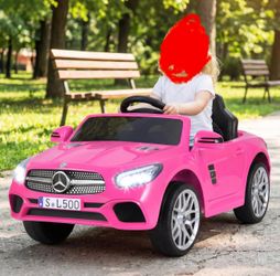 Hot Pink Mercedes for kids 2-6 years