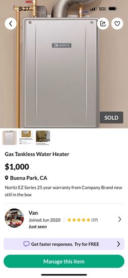Gas Tankless Water Heater