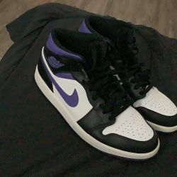 purple uris jordan 1s high top