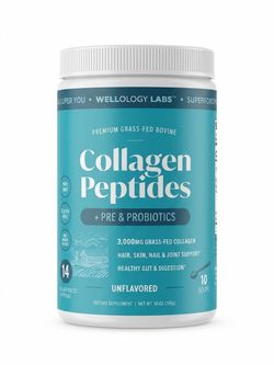 Wellology Labs Collagen Peptides + Pre & Probiotics Unflavored