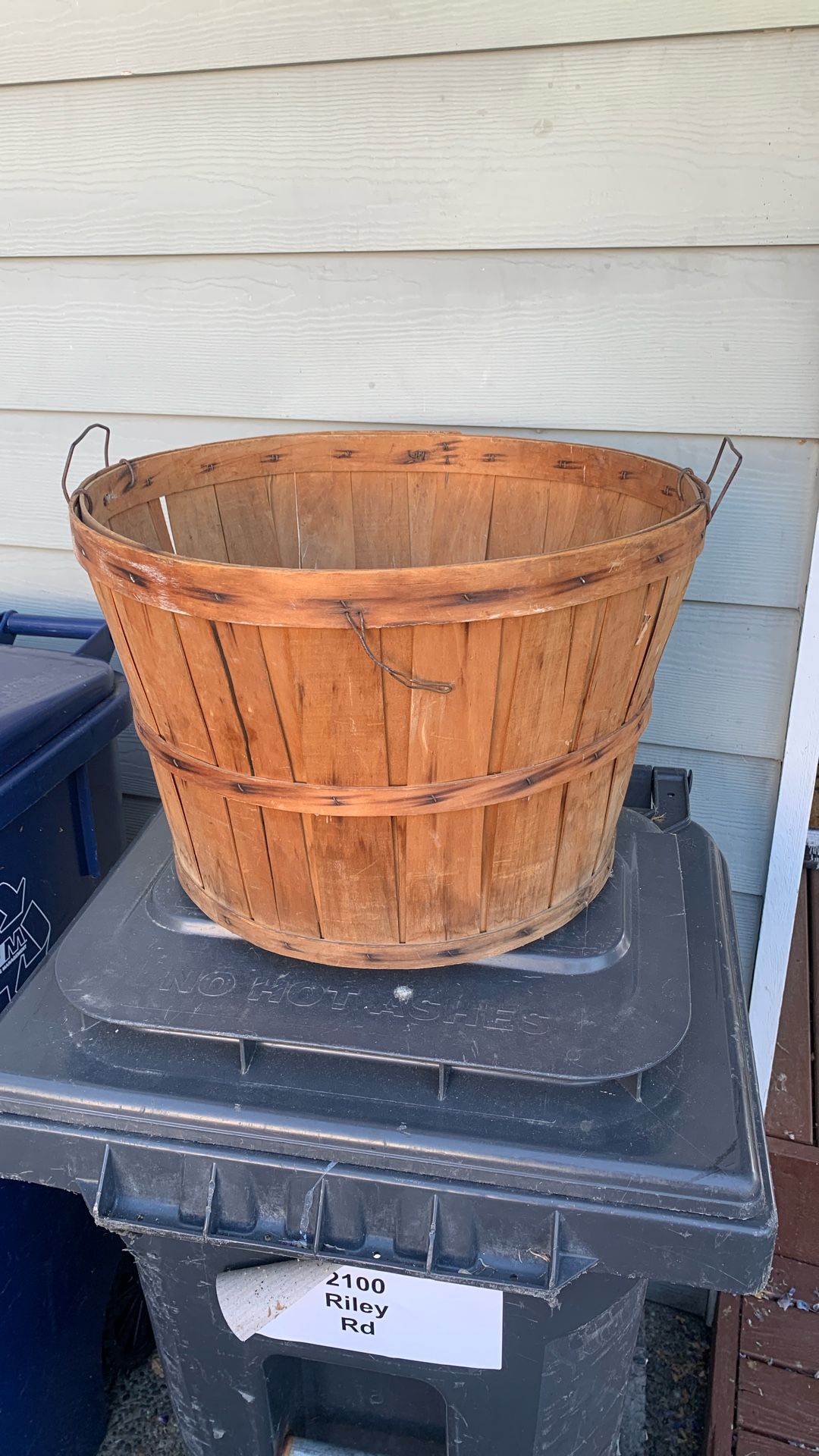 Old Antique Wood Sweet Potato Basket