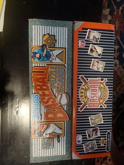 1990 DONRUS BOX SET AND 1992 UPPER DECK BOX SET