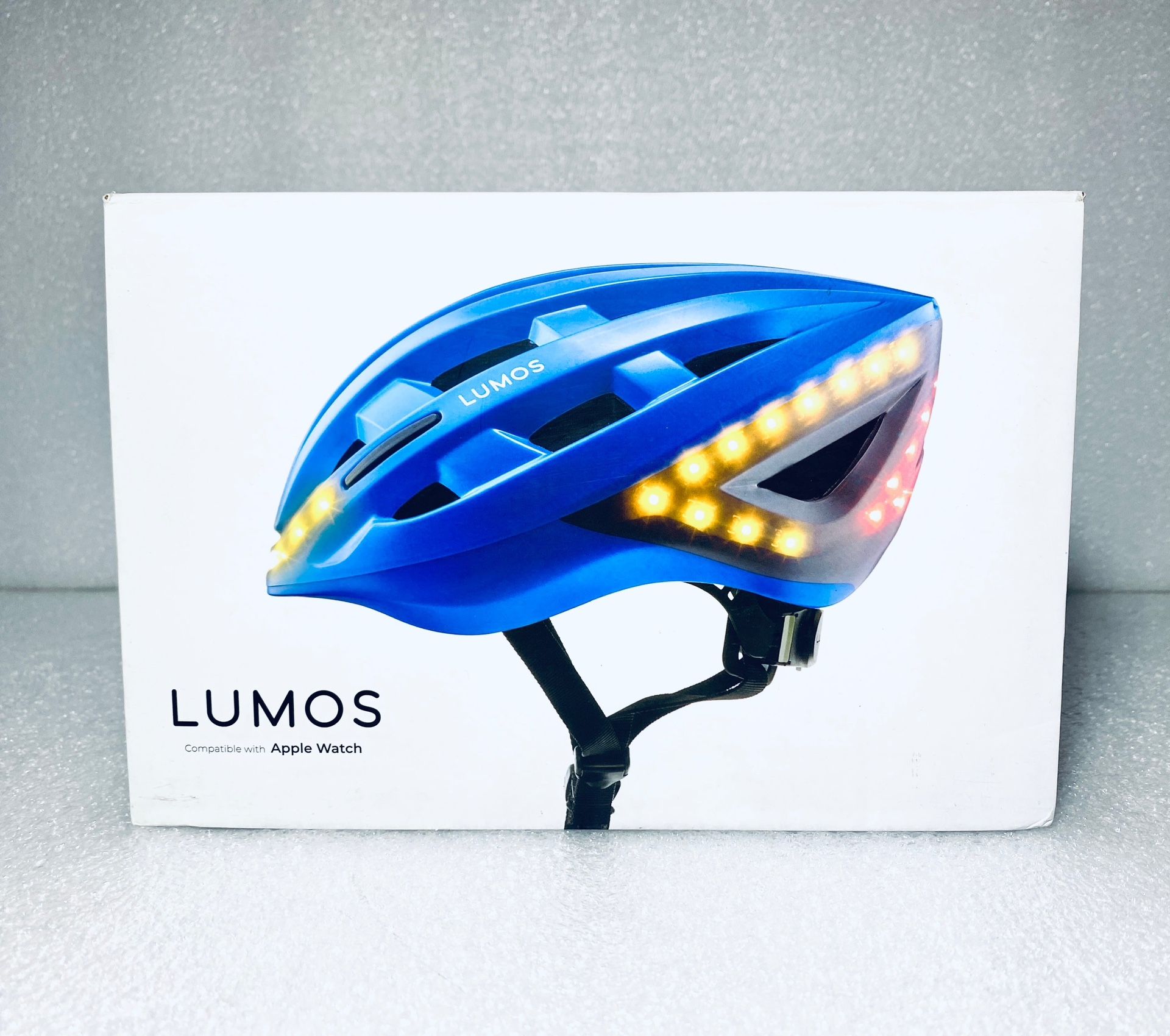 New Other Lumos Kickstart Size M/L Bluetooth Cobalt Blue Smart Helmet With Remote, LHEKSBL15-A1
