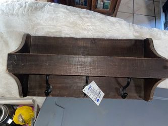 Brown wooden Wall Shelf