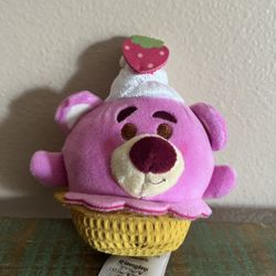 Disney Munchlings Scented Plush Frozen Treats Lotso Strawberry Sundae