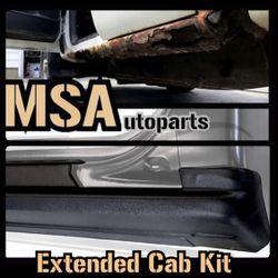 Rocker Panel Covers fit for chevrolet silverado gmc sierra extended cab 