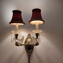 Antique wall lamps