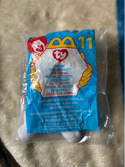 McDonald Beanie Baby Ty Husky Nook