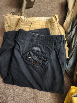 Two Pairs Of Polo RL Cargo Shorts