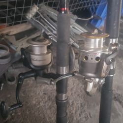 2 Rods And Reels Combo