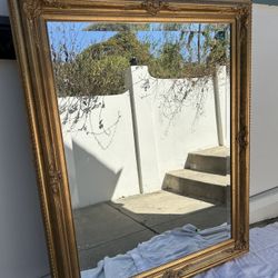 Large Framed Mirror