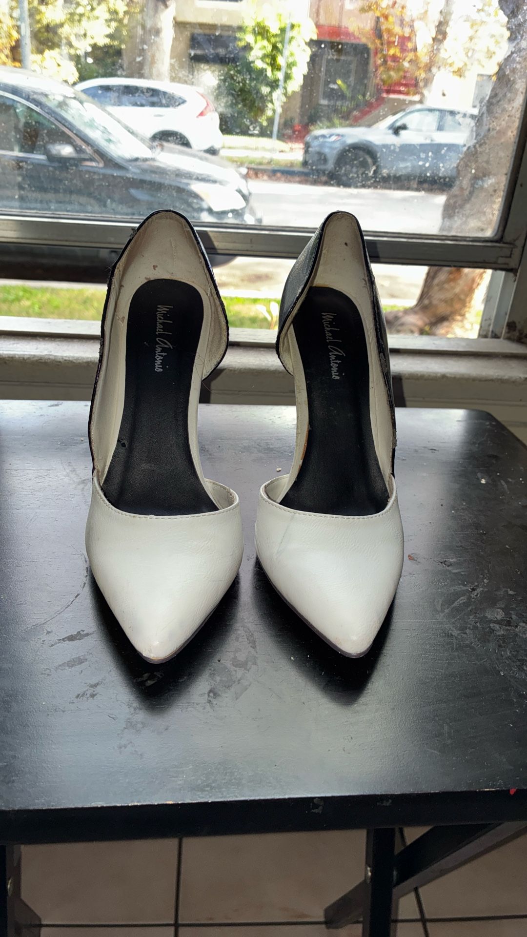 Black And White Heels