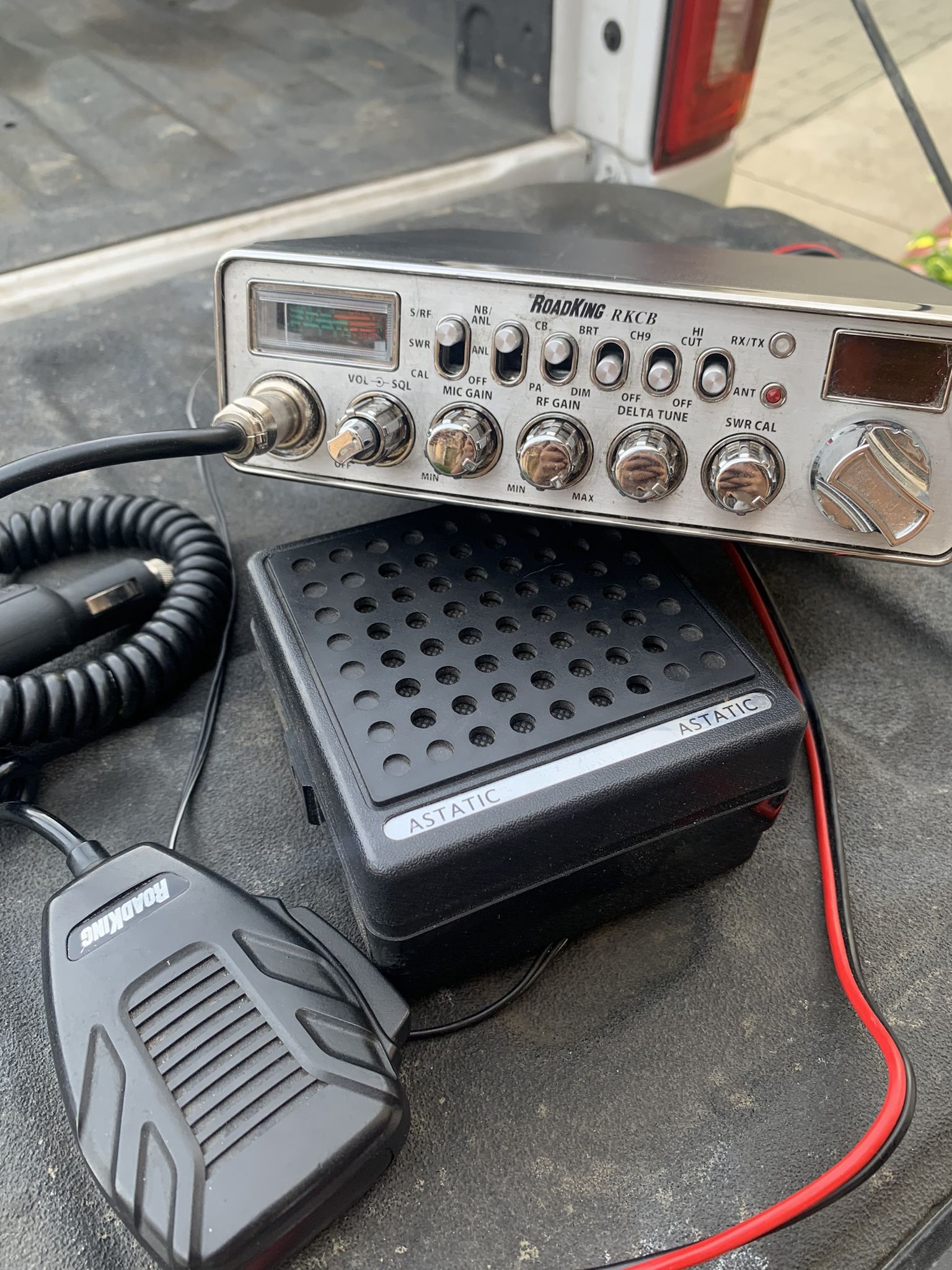Roadking CB Radio, Speaker Am& Antenna