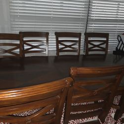 Dining Table 8 Chairs 