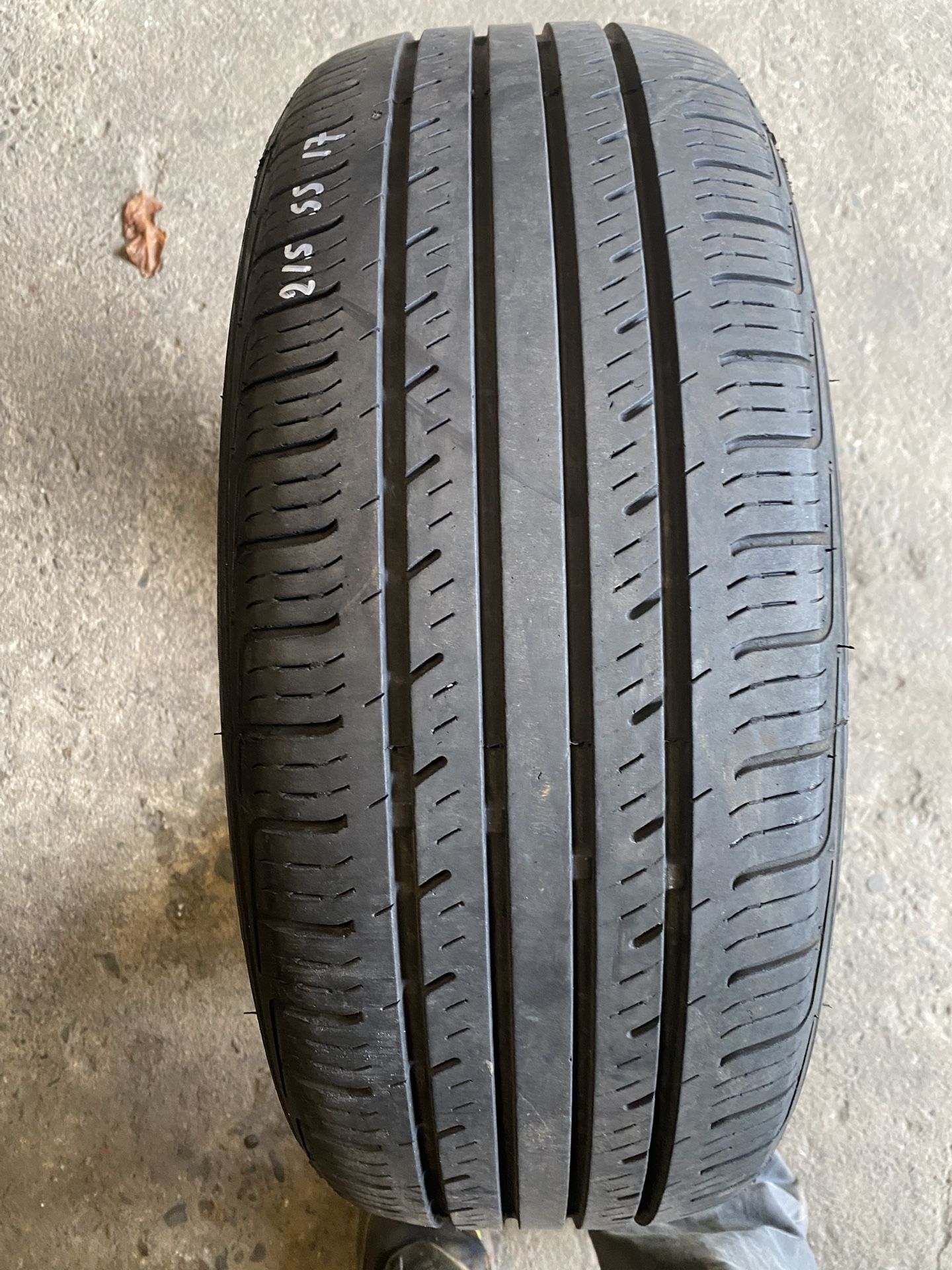 One Tire 215 55 17