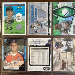 Lot Of 6 Baseball Memorabilia Cards 2000s