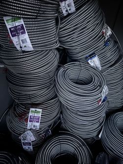 12/2 MC 250ft Wire Metal Clad Electric Wire New Roll