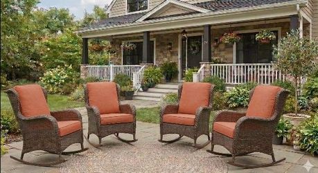 Patio chairs outdoor rocking chairs 🆕🚎🚛